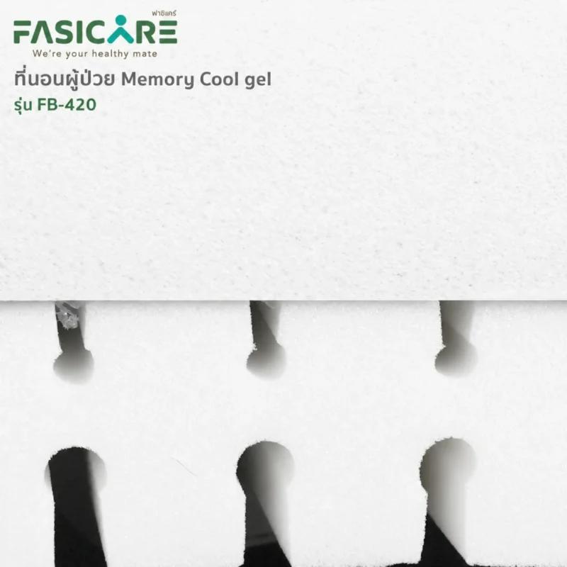 FASICARE ที่นอนโฟม 1 ตอน หนา 10 ซม. รุ่น FB-420