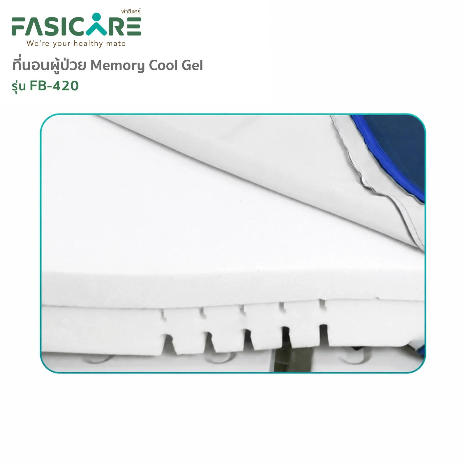 FASICARE ที่นอนโฟม 1 ตอน หนา 10 ซม. รุ่น FB-420